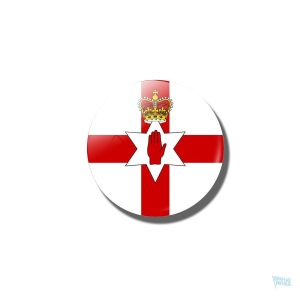 Magnet drapeau Irlande du Nord, accessoire décoratif