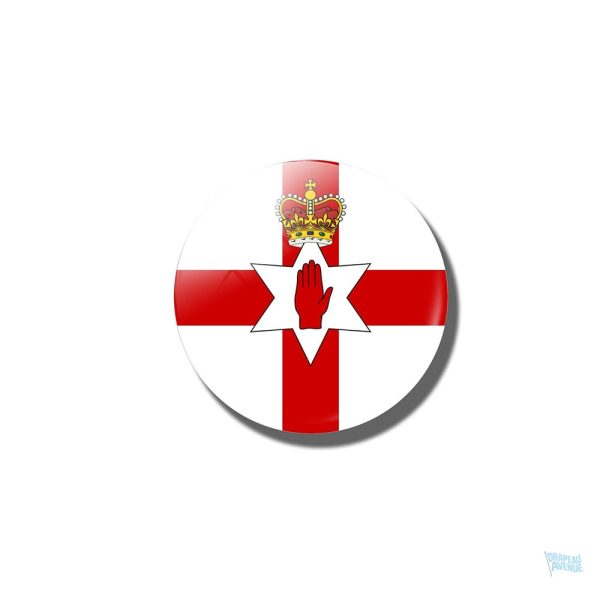 Magnet drapeau Irlande du Nord, accessoire décoratif