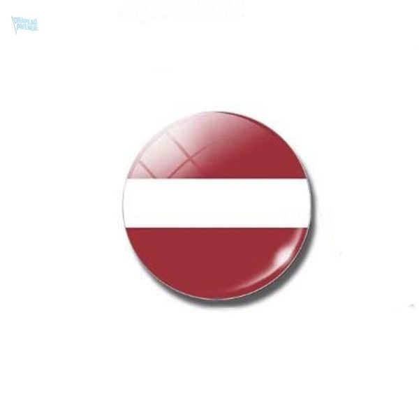 Magnet drapeau Lettonie, souvenir coloré et symbolique