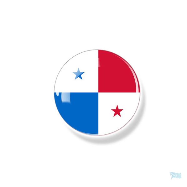 Magnet drapeau Panama, accessoire décoratif pour collectionneurs
