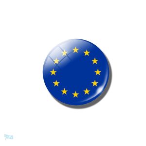 Magnet drapeau Union Européenne, symbole d'identité européenne