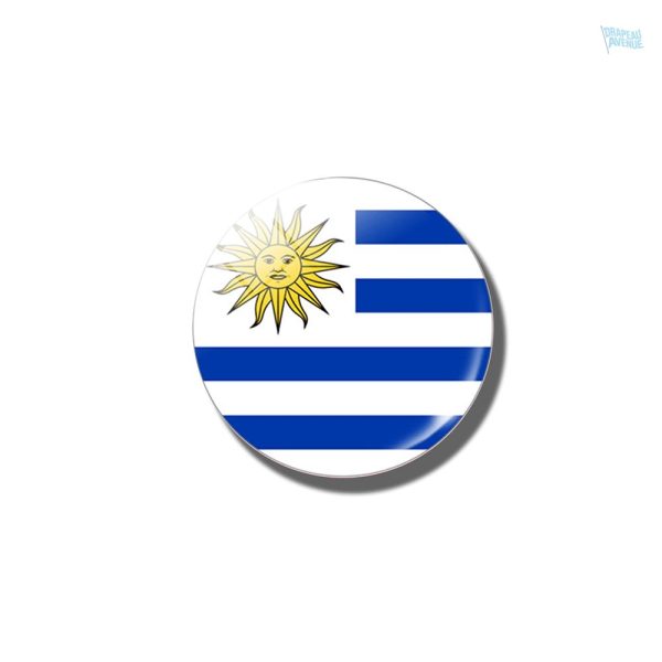 Magnet drapeau de l'Uruguay, souvenir coloré et original