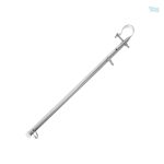 Mât drapeau pour bateau en aluminium léger et durable