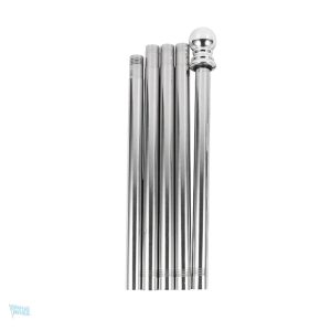 Mât en aluminium pour drapeau