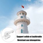 Mât pour drapeau, matériau aluminium de qualité