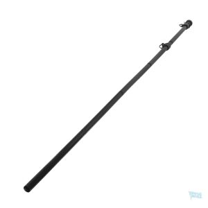 Support de drapeau en noir, modèle classique