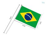 Petit drapeau brésilien, symbole de la culture et du pays