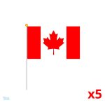 Mini drapeau du Canada, symbole national compact et coloré