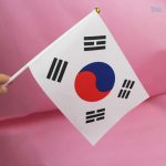 Miniature du drapeau de la Corée du Sud, accessoire festif
