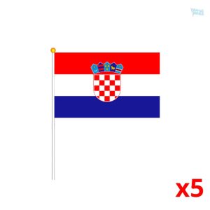 Mini drapeau de la Croatie pour décoration ou événements sportifs