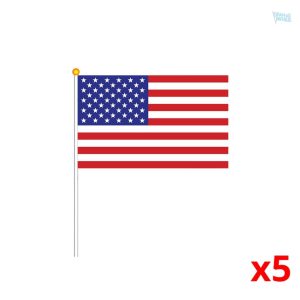 Mini drapeau des États-Unis en tissu durable