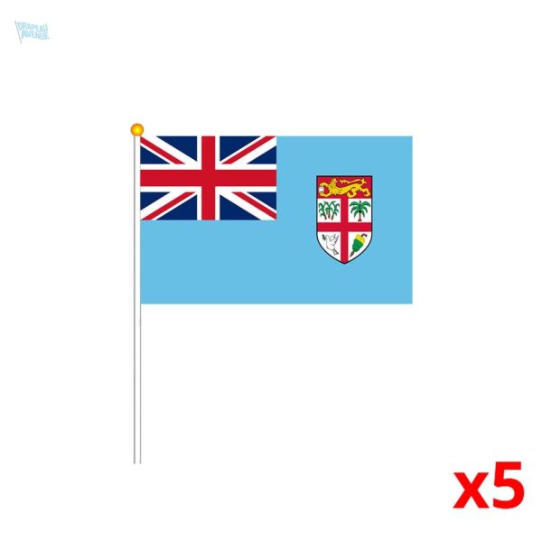 Mini drapeau Fidji pour décoration et événements festifs