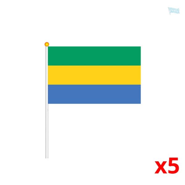 Mini drapeau du Gabon