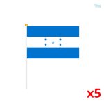 Mini drapeau du Honduras en tissu léger et coloré