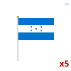 Mini drapeau du Honduras en tissu léger et coloré