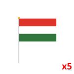 Mini drapeau de la Hongrie pour décoration ou événement