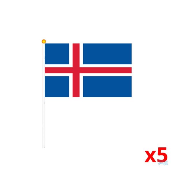 Mini drapeau de l'Islande