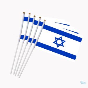 Drapeau israélien compact, idéal pour décoration