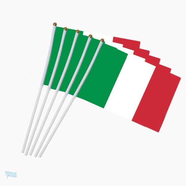 Drapeau italien miniature pour décoration ou événement