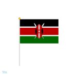 Mini drapeau du Kenya en polyester pour décoration