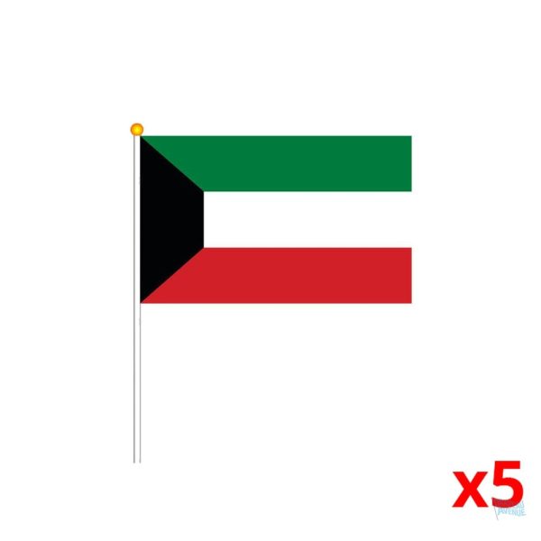 Mini drapeau du Koweït pour décoration ou événement