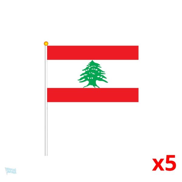 Mini drapeau du Liban