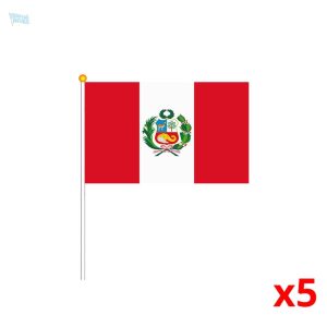 Mini drapeau du Pérou pour décoration ou événements