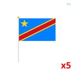 Mini drapeau de la République Démocratique du Congo