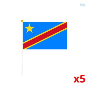 Mini drapeau de la République Démocratique du Congo