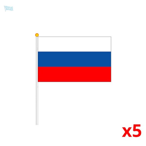 Mini drapeau de la Russie pour décoration ou événement