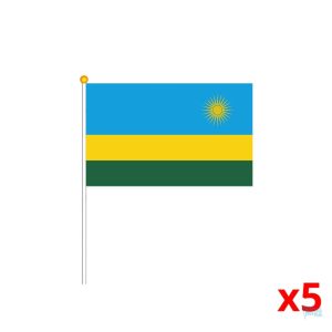 Mini drapeau du Rwanda pour décoration et événements