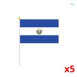 Mini drapeau du Salvador en tissu léger et coloré