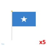 Mini drapeau de la Somalie en tissu léger