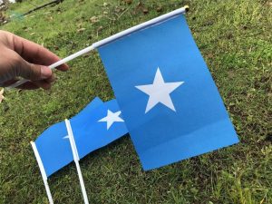 Petit drapeau de Somalie, idéal pour décoration ou événements