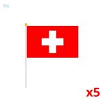 Mini drapeau de la Suisse en polyester