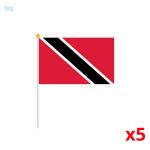 Mini drapeau de la Trinité-et-Tobago en tissu léger