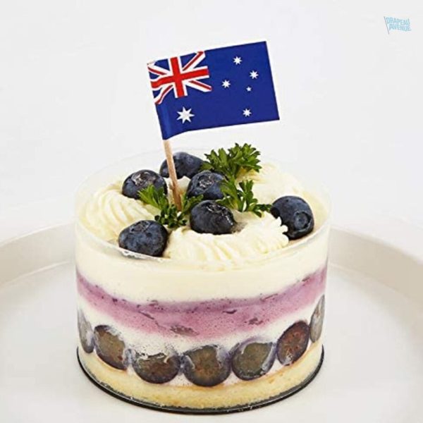 Accessoires de fête avec pics drapeau Australie