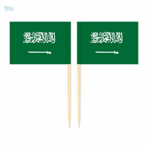 Mini drapeaux Arabie Saoudite pour décoration festive