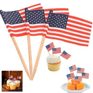 Accessoires drapeau américain en petite taille pour fêtes