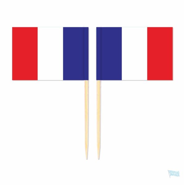 Mini drapeaux France pour décoration et événements festifs