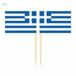 Mini drapeaux de la Grèce pour décoration festive