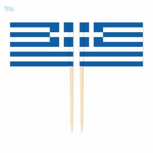 Mini drapeaux de la Grèce pour décoration festive