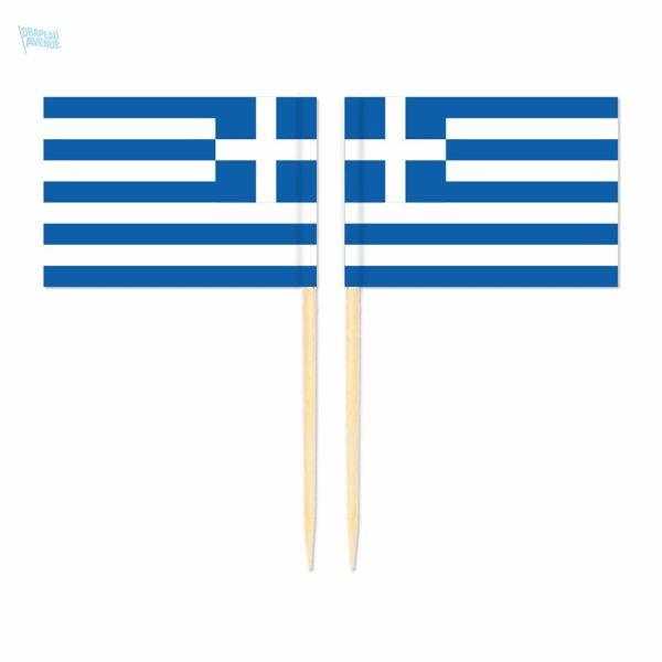 Mini drapeaux de la Grèce pour décoration festive
