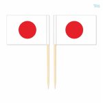 Mini pics drapeau Japon pour décoration de fête