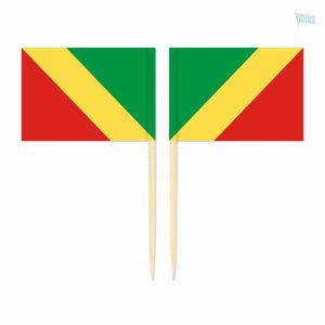 Mini drapeaux de la République du Congo en pic