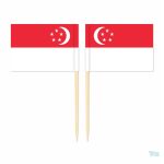 Mini drapeaux Singapour pour décoration ou événements festifs