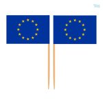 Mini pics drapeau Union Européenne pour événements festifs