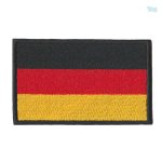 Patch drapeau Allemagne en tissu pour décoration ou couture