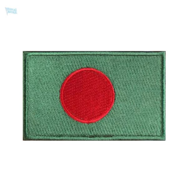 Patch drapeau du Bangladesh, symbole national