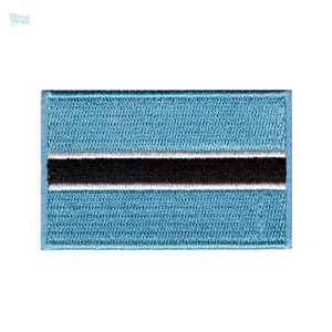 Patch drapeau Botswana, symbole de l'identité nationale
